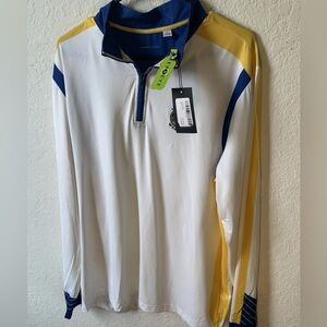 Golden State Warriors VIP 1/4 Zip Pullover NWT Limited Large MSRP $95